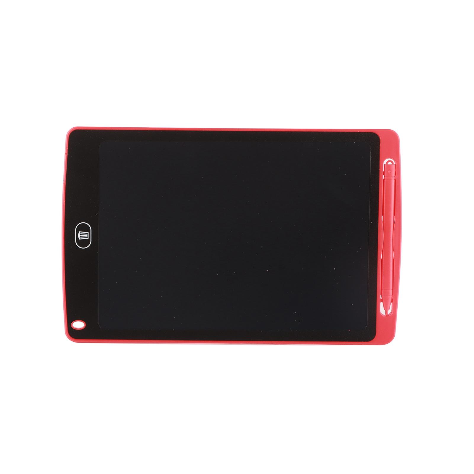 

ЖК-планшет для рисования Красный 10 дюймов Кнопка удаления Безопасный держатель для ручки Широко используется Детский планшет для рисования для