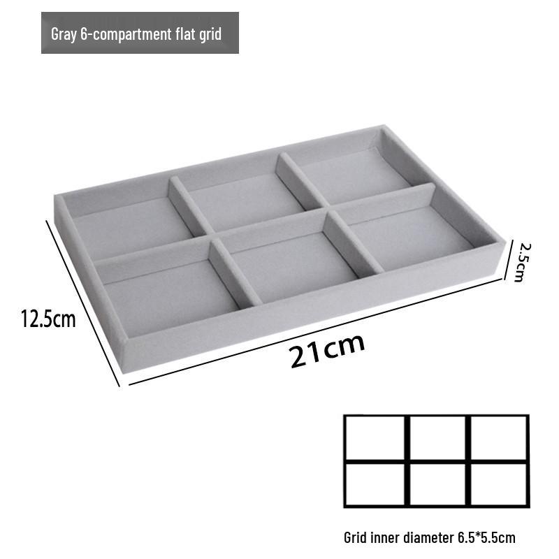 Samt-Schmuckschatulle für Ringe und Ohrringe - Staubdichte Aufbewahrungs- und Vitrinenschachtel