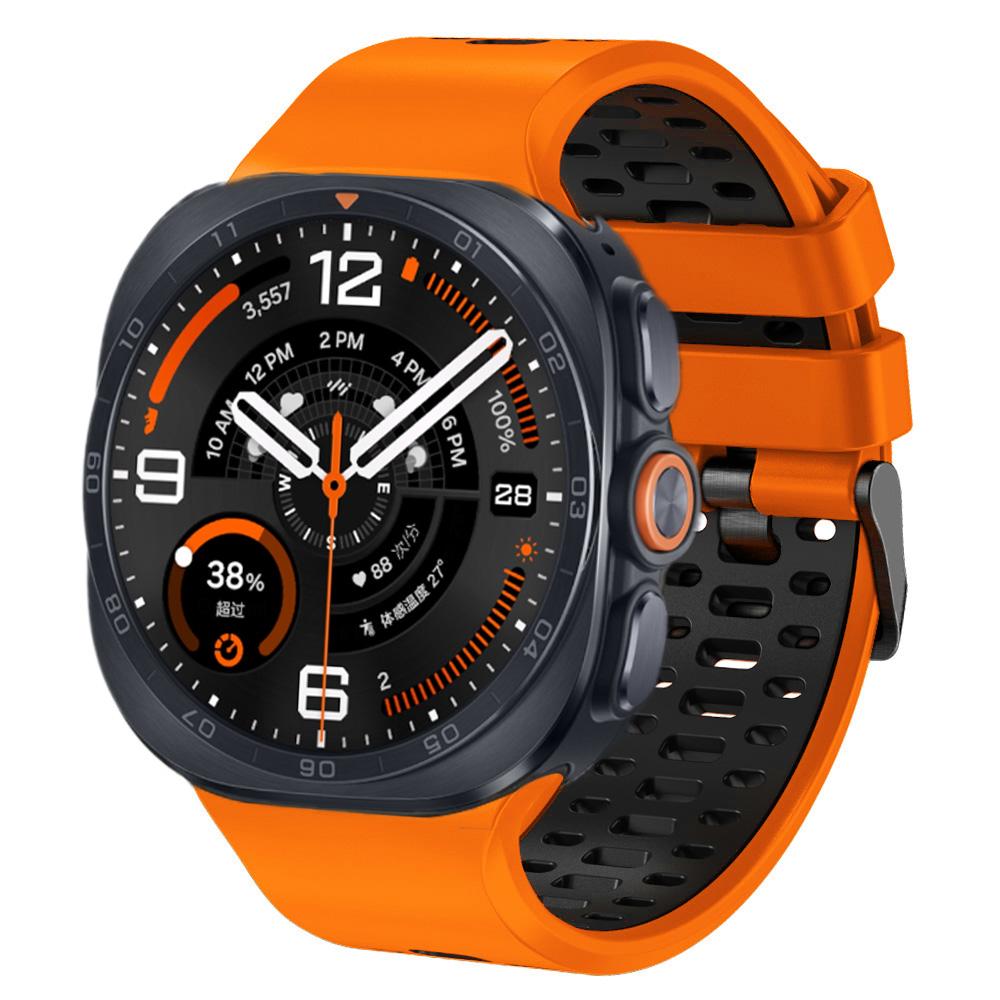 Outdoor Sports Silicone Strap For Samsung Galaxy Watch Ultra 2 Band For Galaxy Watch Ultra 2025 47mm Wristband Bracelet Belt