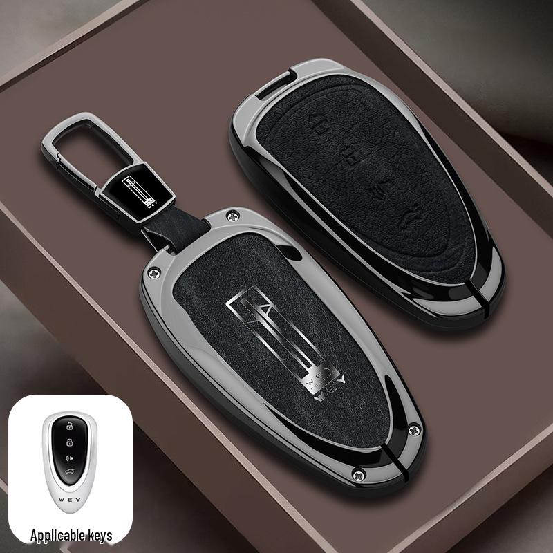 Applicable VV5 Key Case for Wey 23 Lanshan Mocha DHT-HPEV & VV6 22 Latte Remote Control Shell.