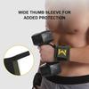 Gobygo 1Pair Wrap Around Wrist Wraps Joint Strain Pain Fitness Wrists Tendon Sheaths Sleeves Exercise Bench Press Weightlifting