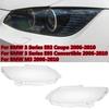NLFT6 Pair Car Front Headlight Lens Cover For E92 E93 2 Door M3 2006 - 2010 Auto Shell Headlamp Lampshade Shell Cover Transparent