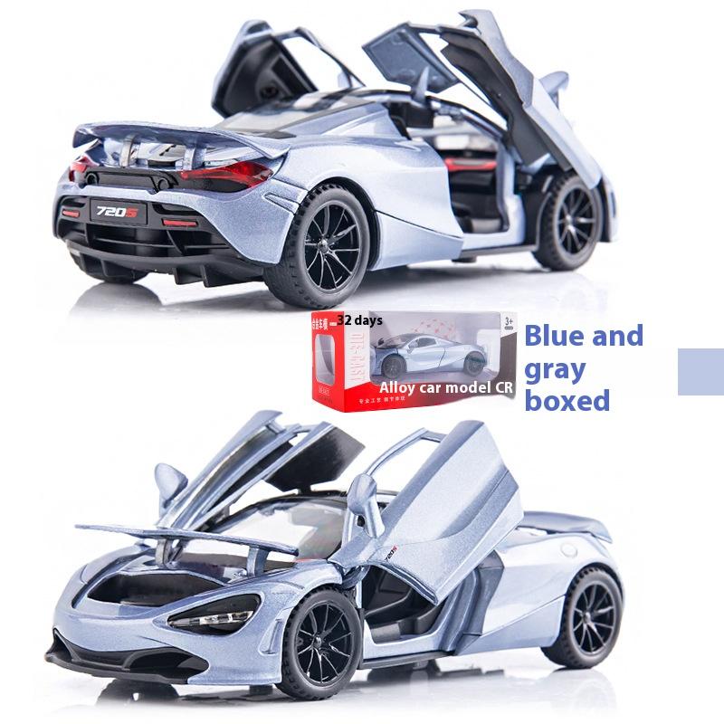 1:32 McLaren 720S Voiture de Sport Haute Simulation Alliage Métal Moulé sous Pression Modèle de Voiture Son & Lumière Cadeaux Pour Petit Ami Cadeau Avec Garçons