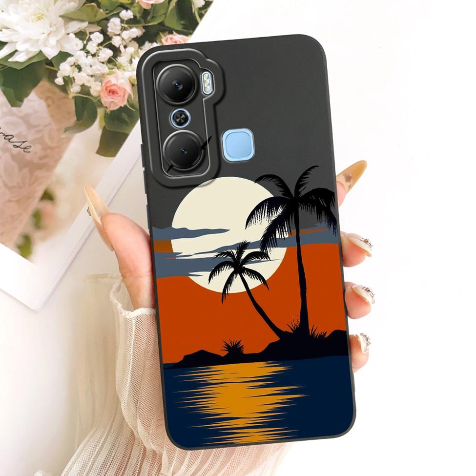For Infinix X668C Phone Case For Infinix Hot 12 Pro Cover Silicone Cute Cat Fashion Funny Painted Casing For Inifnix Hot 12 Pro
