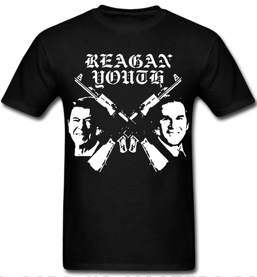 Футболка REAGAN YOUTH группа Хардкор анархо Панк Рок Джордж Буш M