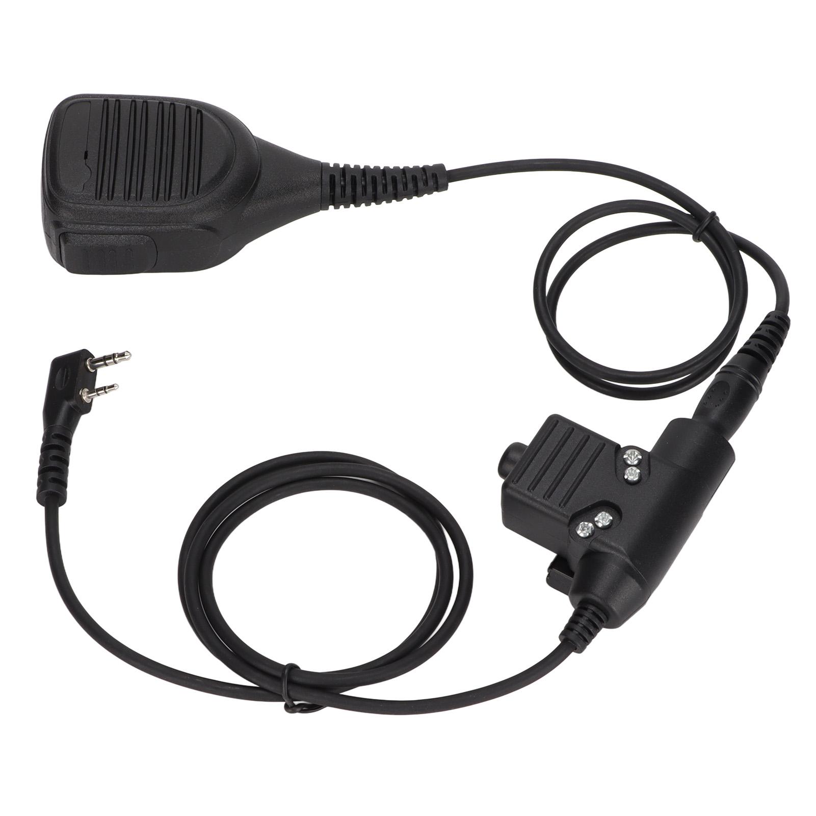 

Ручной микрофон U94 PTT Ручной микрофон 7,1 мм с кнопкой PTT для Baofeng UV5R BF888S