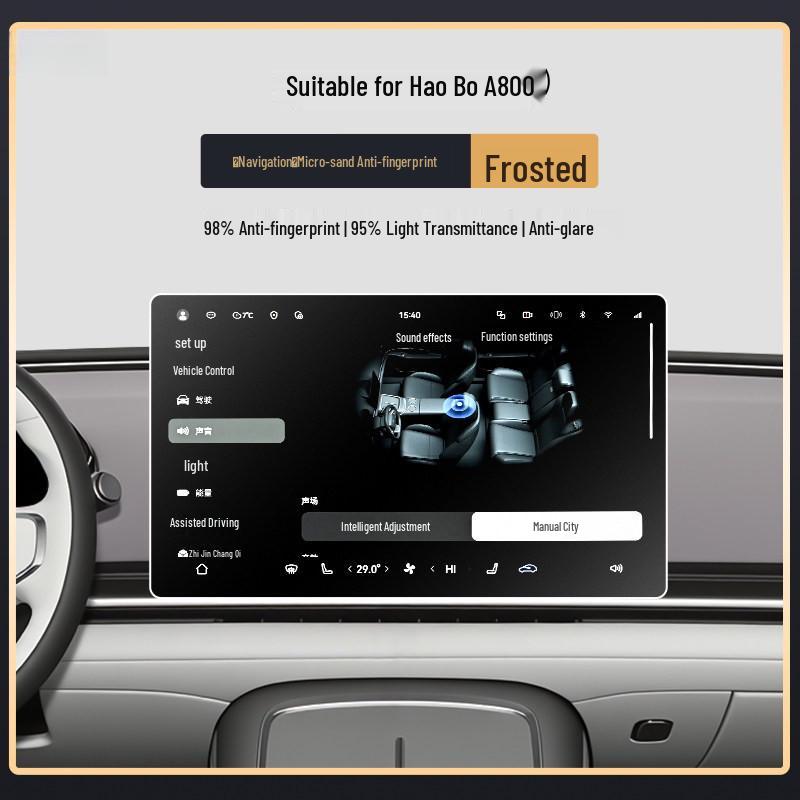 GAC AION V800 Central Control Screen Protection Film for Interior Decoration