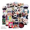 50100x Jujutsu Anime Kaisen Sorcery Sticker Waterproof Decals Skateboard Laptop