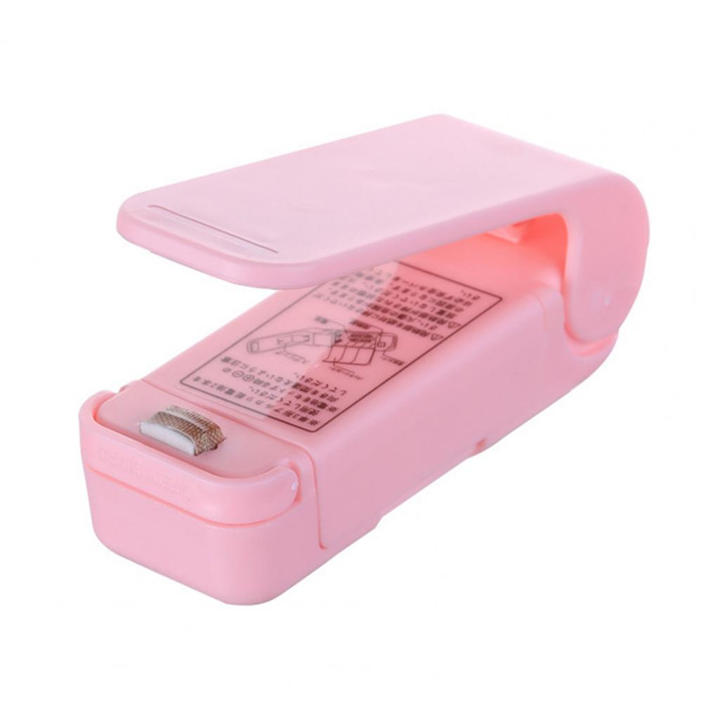 Handlicher Vakuumierer Schneller Beutelversiegler Tragbarer Mini-Wärmebeutelversiegler Handheld-Vakuum-Clip-Maschine für Snackverpackung Lebensmittel