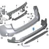 BMW X1L U12 Rear Bumper Lip - 51128465817