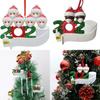 2020 Xmas Christmas Tree Hanging Ornaments With Diy Family Name Santa Pendants