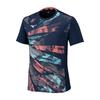 Tennis and Badminton Game Dynamotion Perfect for Club Dress Size 62JAC028 Shirt, Moisture-Wicking, Quick-Drying, Fit, Activities, Unisex, Navy, M,