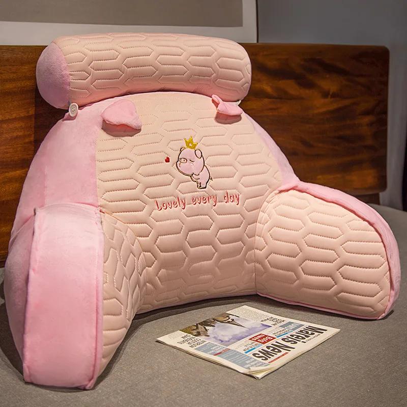 Summer Latex Ice Silk Cartoon Waist By Cool Feeling Classroom Sedentary Waist Support Cushion Breathable Sofa Pillow Lie Pillow