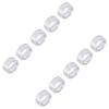 10Pcs Aluminum Alloy Spacer Round Unthreaded Standoff Support Fittings Outer Diameter 10mm