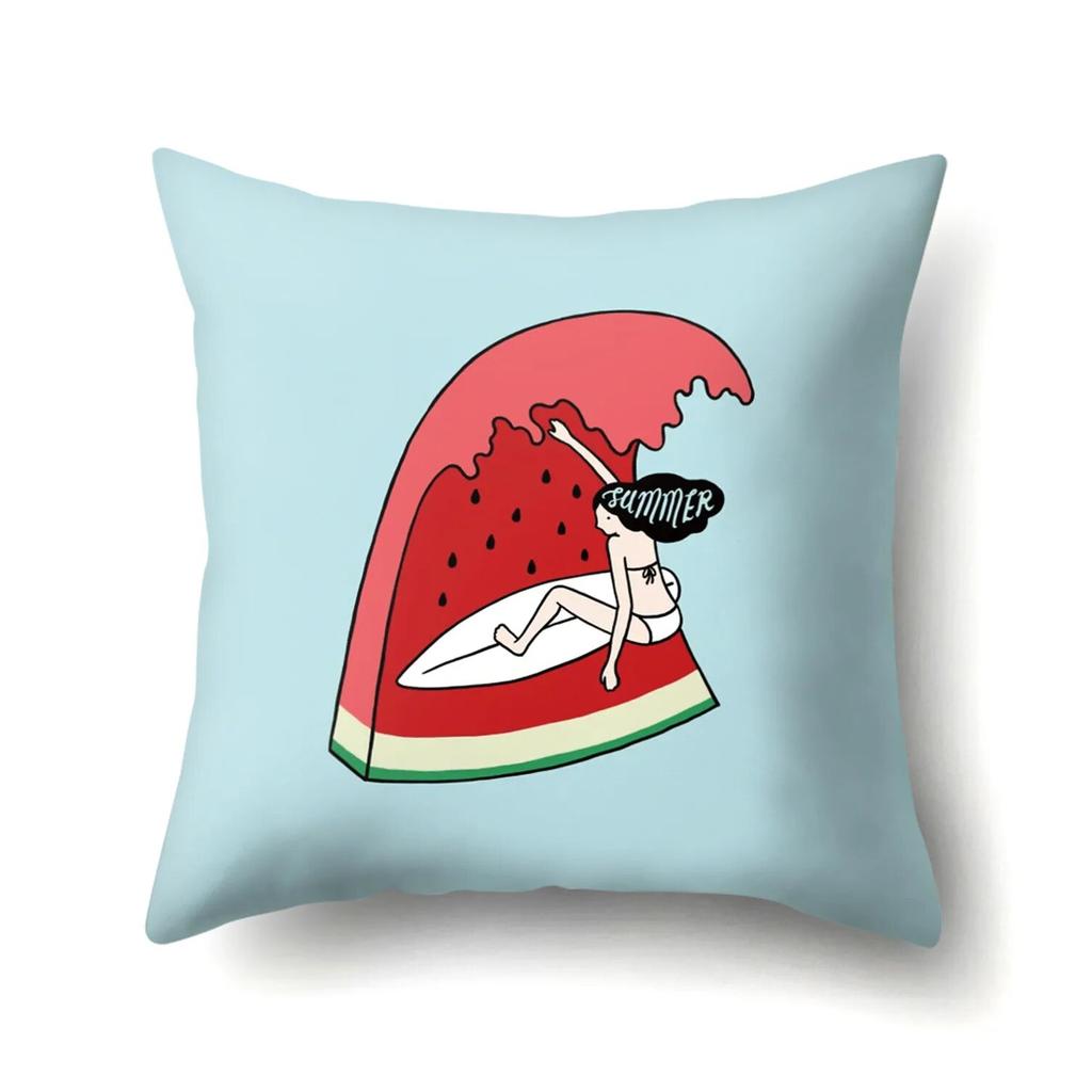 Husă de pernă cu animale cu fructe Husă de pernă pentru birou