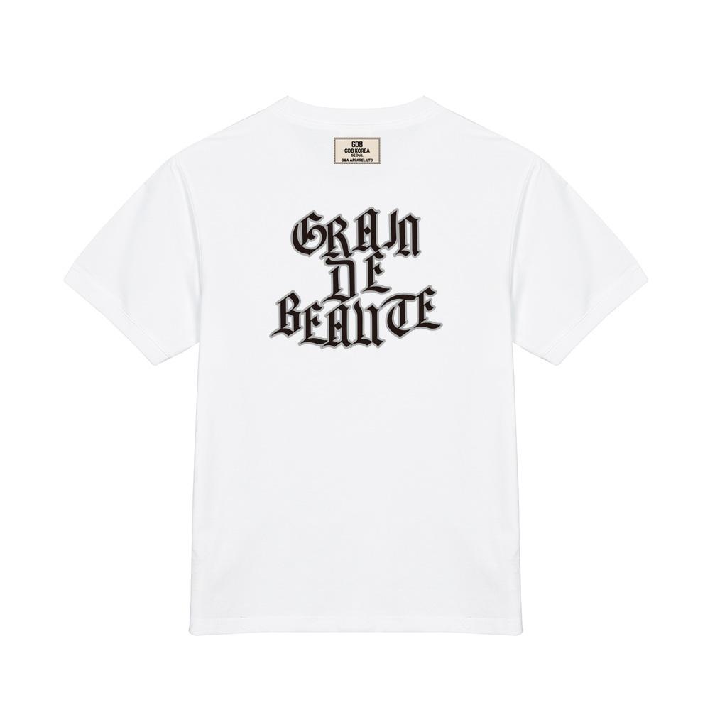 Geulaengdeubotte Back Logo T-Shirt 01 [White]