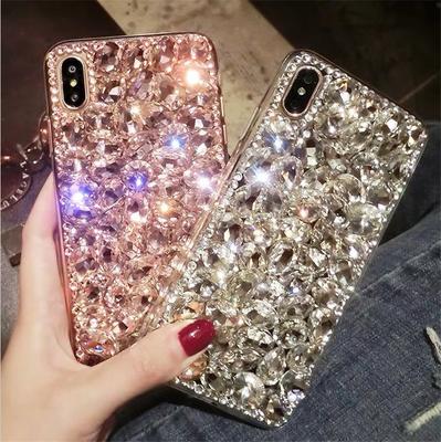 Luxury for IPhone 16 Phone Case for IPhone17 Promax Rhinestone XR Creative 14 Women’s Fashion
