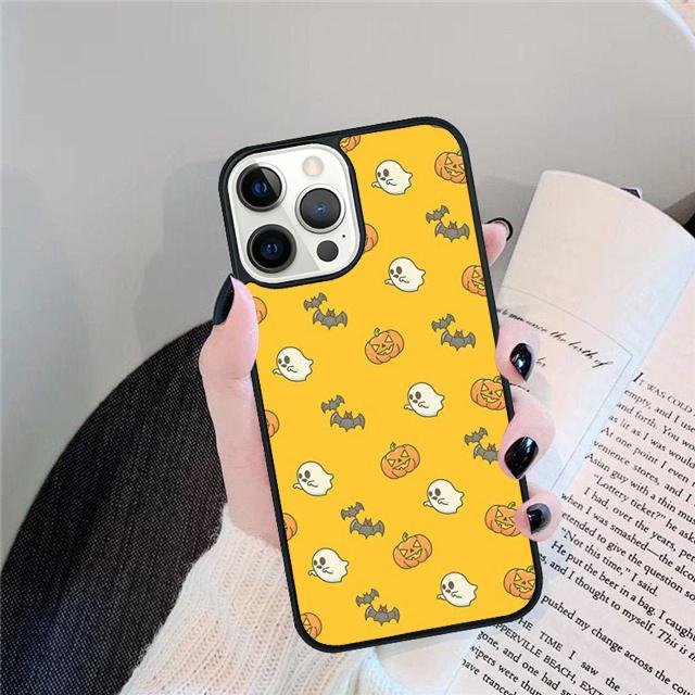 BOO! Happy Halloween Pumpkin Coque Shell For iPhone 17 Air 15 16e 14 13 12 Pro Max 11 Pro Max Plus Phone Case Cover