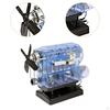 DIY Inline 4 Model Engine Kit Educational Toy Development Four Cycle Internal Combustion Assembly