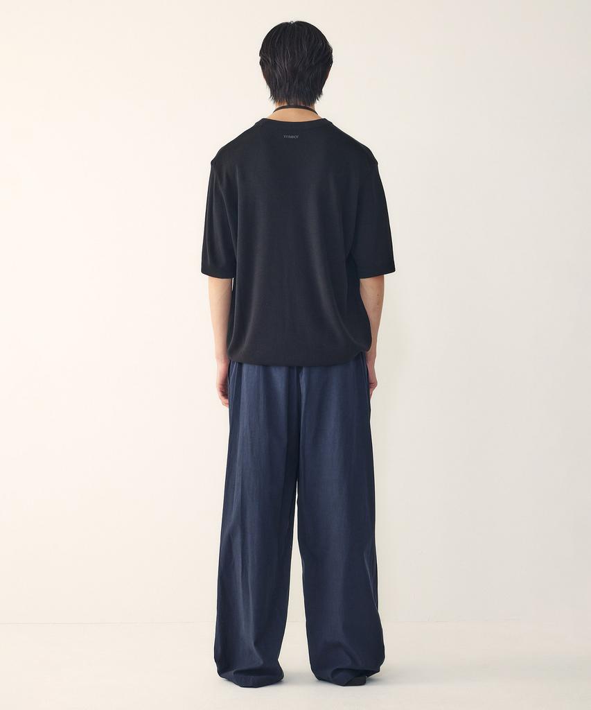 STUDIO TOMBOY Bundle [Men] Double Button String Elastic Pants_Navy 9156231191