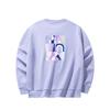 Training Series Casual Comfortable Round Neck Pullover Sweatshirt Women Sweatshirt Light-Lavender 162437718-2
