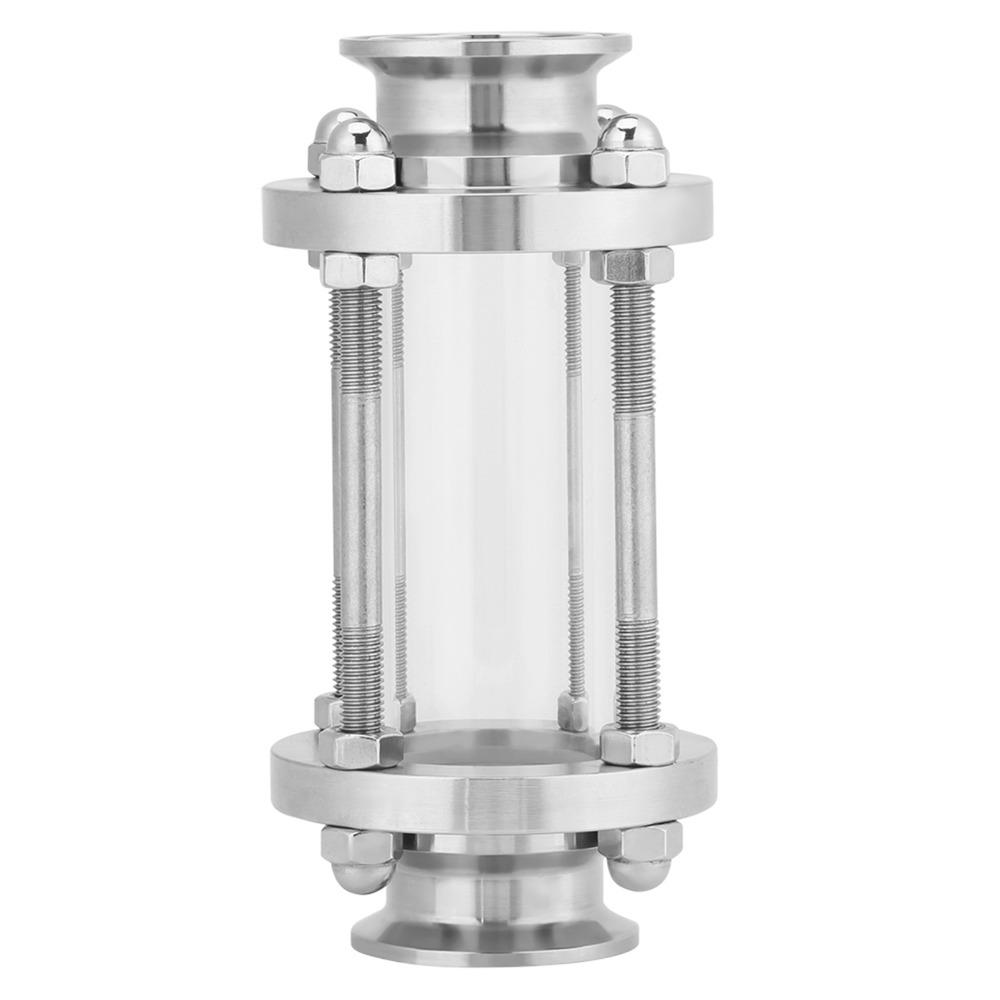 Stainless Steel 304 Sanitary Sight Glass Sanitary Grade Sanitary Flow Glass Flow Monitoring