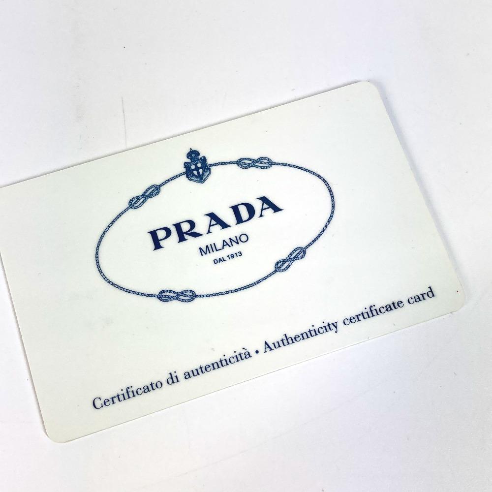 PRADA MV633 Triangle Logo Plate Hand Bag Accessory Pouch Shoulder Bag Pink