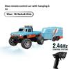 RC 1/64 Speed Mini Off-road Climbing Car Alloy Cool Appearance Light Shock Absorption Children's Toy Gift