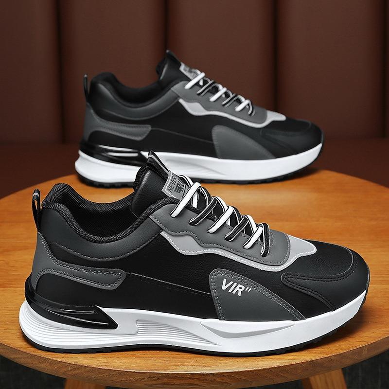 Spring Men's Shoes New Breathable Shoes Men's Trend Versatile Platform Sports Shoes Casual Trendy Shoes