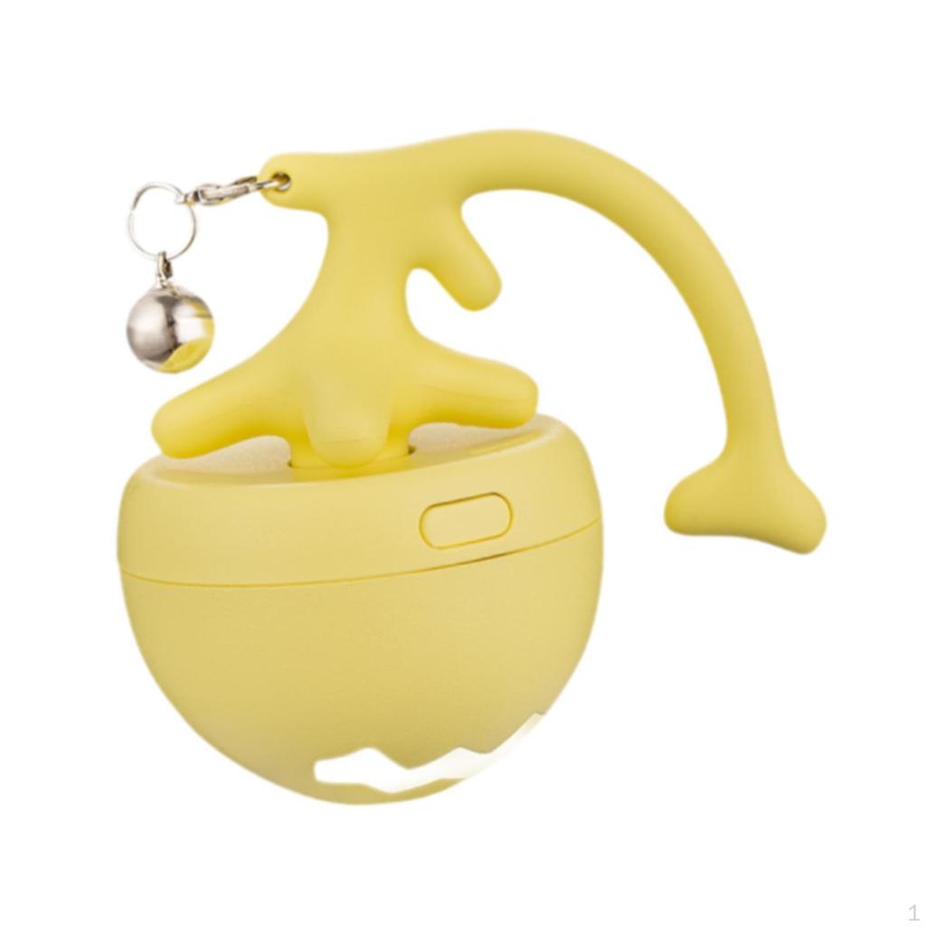 Interactive Cat Toy Automatic Moving Ball Portable with Light Pet Exercise Rolling