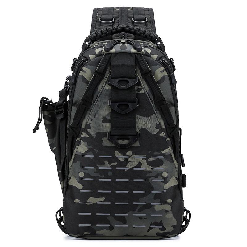 Reflective Camouflage Tactical Fishing Backpack 50L