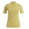 Shop   Women Round Neck Slim Fit Cropped Tee Rnf Wsh 11861 Pink