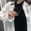 Fashion Flash Light Camera Necklace For Women Men Punk Long Chain Necklace Vintage Camera Pendant Necklaces Party Jewelry