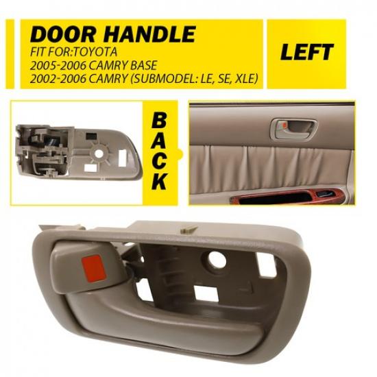 for 37408 Toyota Camry Inner Interior Door ide Handle Beige lEFT 1pc