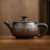 Jianshui Clay Purple Pottery Teapot Hand Painted Antique Relief Teapot Household Teapot Kungfu Tea Set Kettle