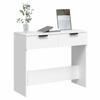 Vidaxl Stolik Konsolowy, Biały, 90X36X75 Cm, Materiał Drewnopochodny
