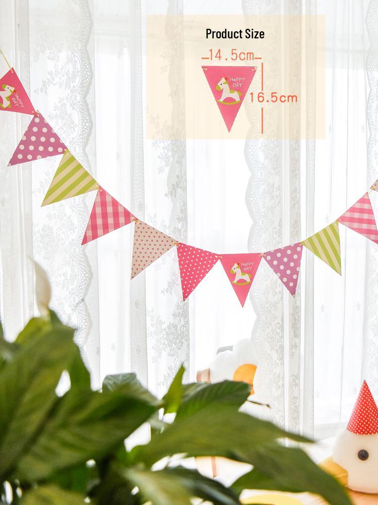 

Children s First Birthday Banner: Pennant & Tent Decorations