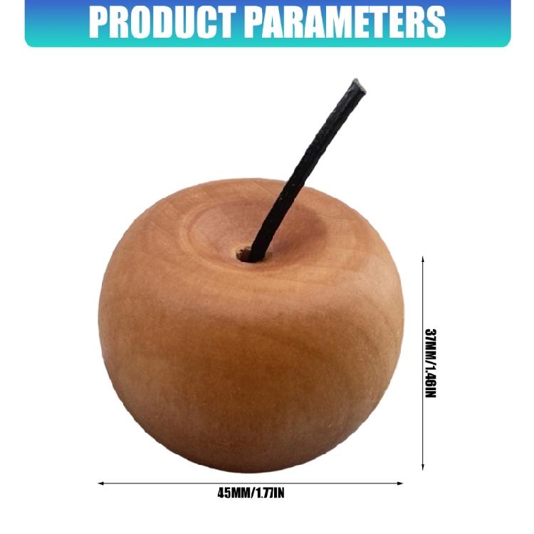 Wooden Apples Scented Diffuser Long Lasted Essential Oil Aromatherapies Dispenser Air Freshener For Office Living Room