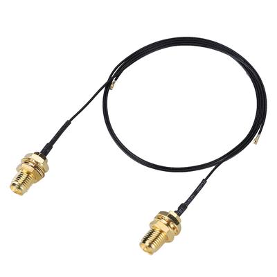 2ks Prodlužovací kabel WiFi antény na RP SMA samec NGFf M. 2 Kabel s konektory 31 cm
