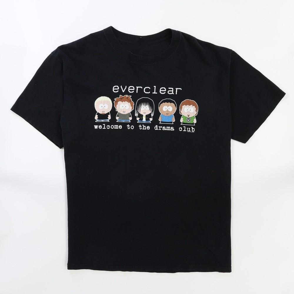 

Everclear Welcome To The Drama Club Cotton Black Full Size S-5XL T-Shirt DA443 Unisex T-Shirt XXXXL
