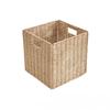 Faltbarer Aufbewahrungskorb im Rattan-Stil: Vielseitiger Wäsche-, Spielzeug- und Snack-Organizer