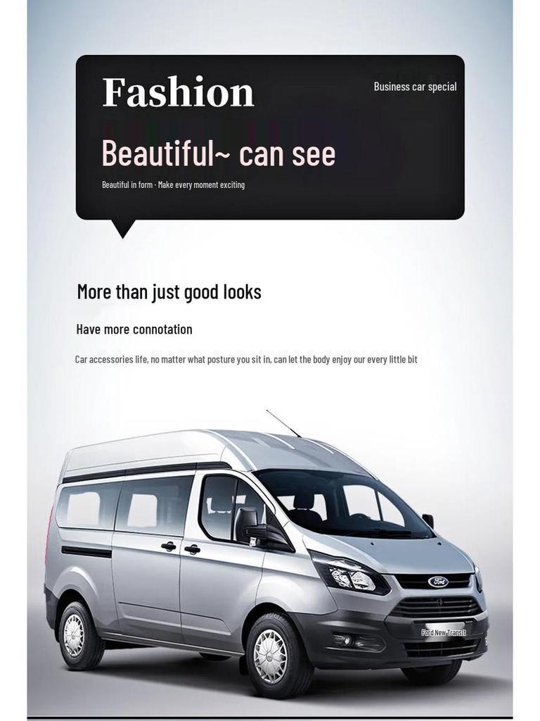 SAIC Maxus V80, Nanjing Iveco, Jiangling Ford Transit Seat Cushion Cover