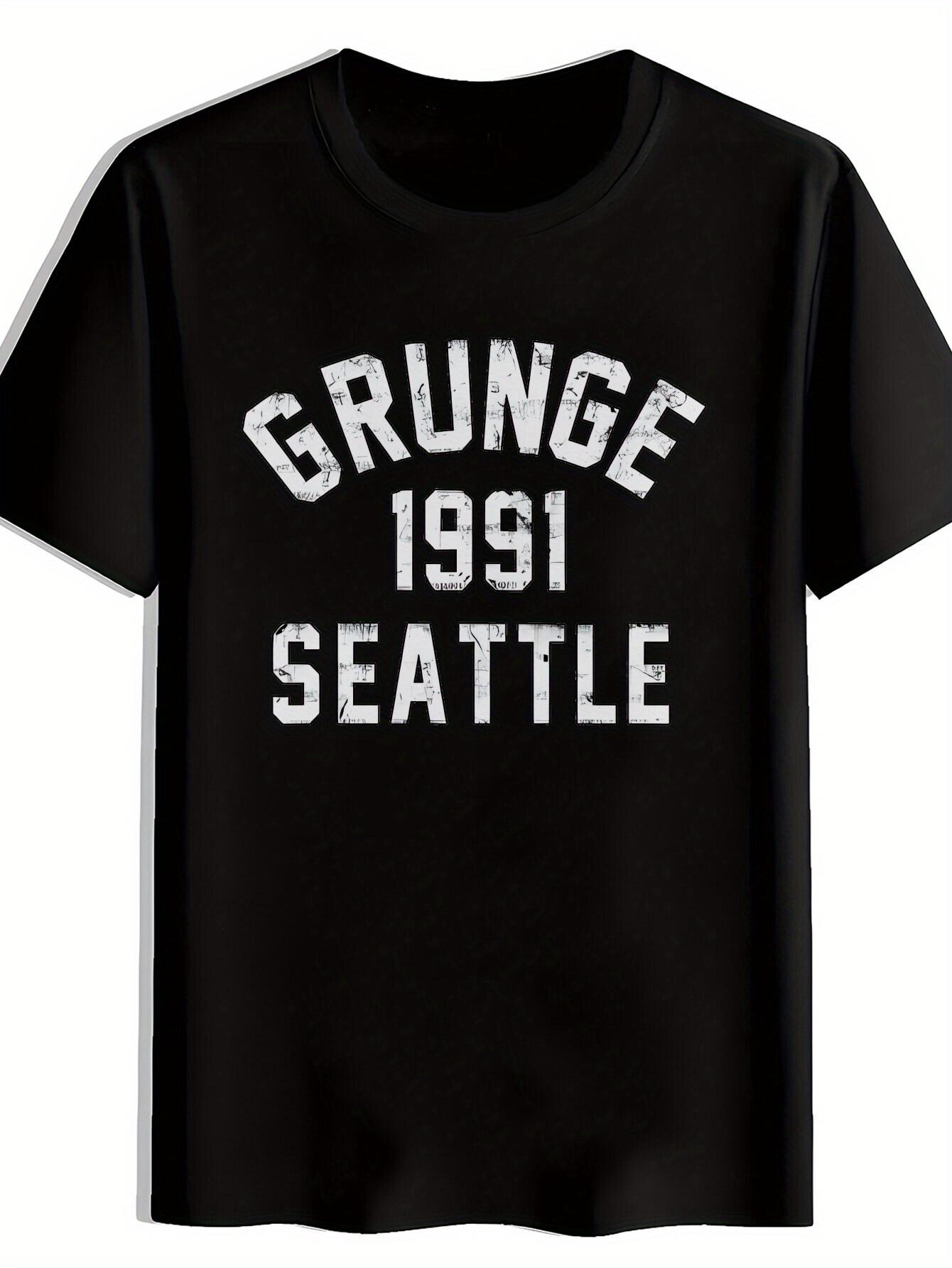 T-shirt One-piece Printed with Vintage Band Design XS