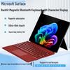 Color Backlit Bluetooth Magnetic Keyboard Case for Microsoft Surface Pro 8/9/10/11/X