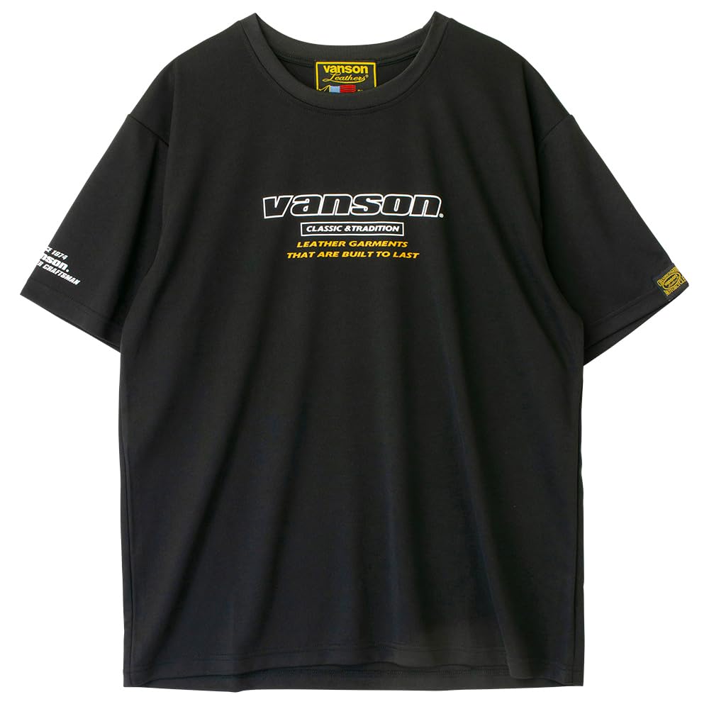 

Vanson Streetwear Mesh T-Shirt, Black