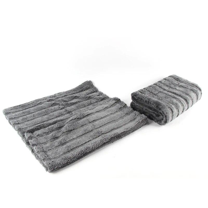 

AUTO TIGER 1200 Gsm 40*40/50*70/70*90 см двухстороннее полотенце для чистки автомобиля из микрофибры для сушки автомобиля для ухода за автомобилем