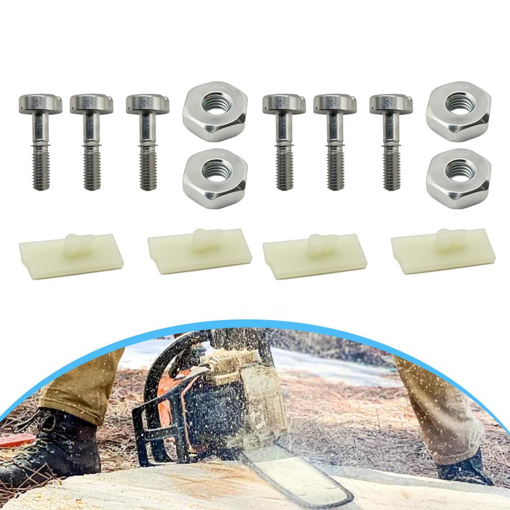 Chainsaw Top Cover Screw Kit 14 Pcs for Models For MS231 MS241 MS251 MS271 MS291 with Bar Nut and Bumper Strip