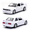 1/36 BMW M3 1987 Alloy Toys Car Model Metal  Toy Vehicles Authentic Exquisite Interior Pull Back 2 Door Opened Kids Gift