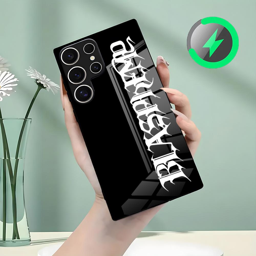 Blasphemy Band Phone Case For Samsung S26 S25 S24 S23 S22 S21 S20 Edge Ultra Plus FE For Magsafe Glass Case