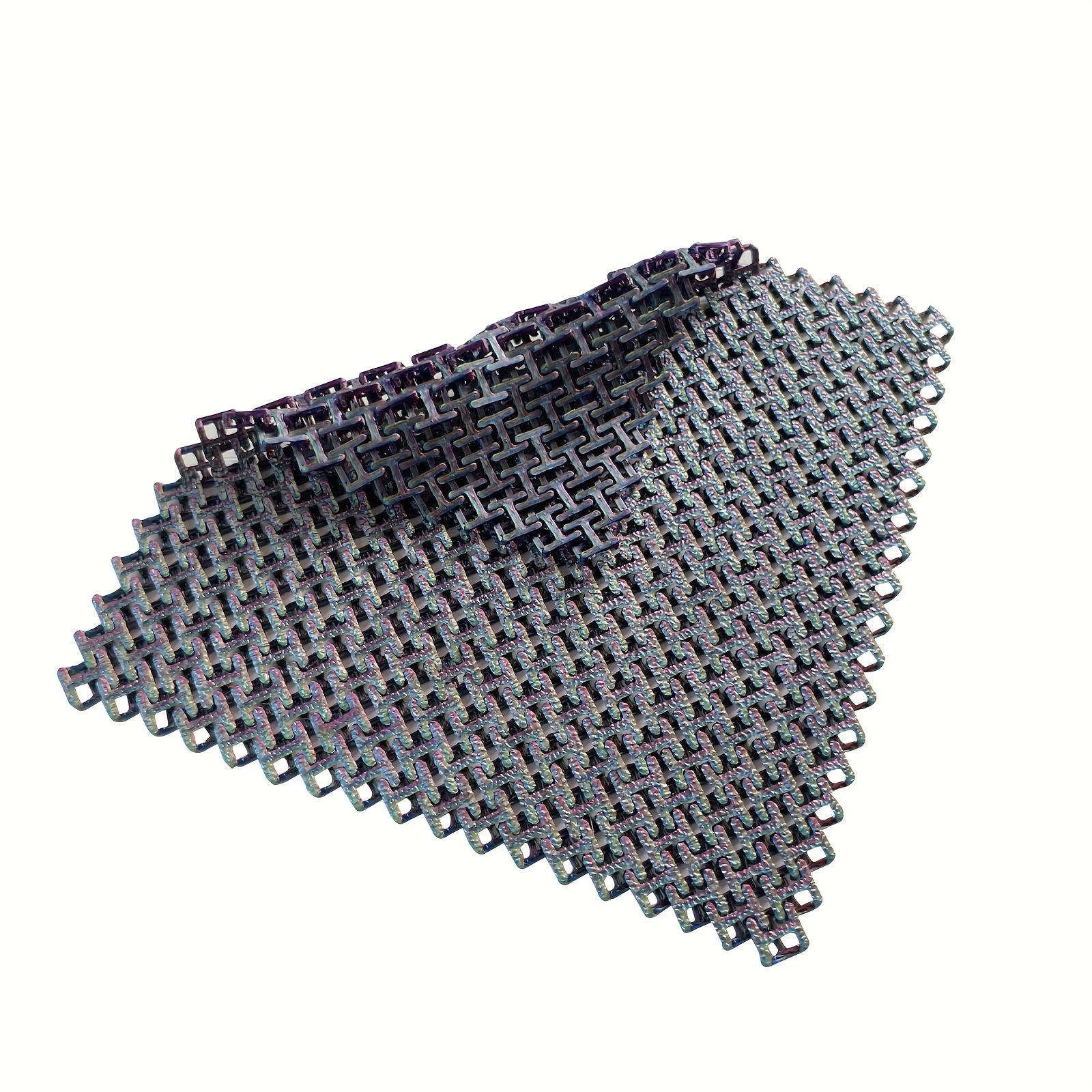 

3D Printed Hinged Chainmail Non- Surface Decompression Relaxation Toy One Size червоний
